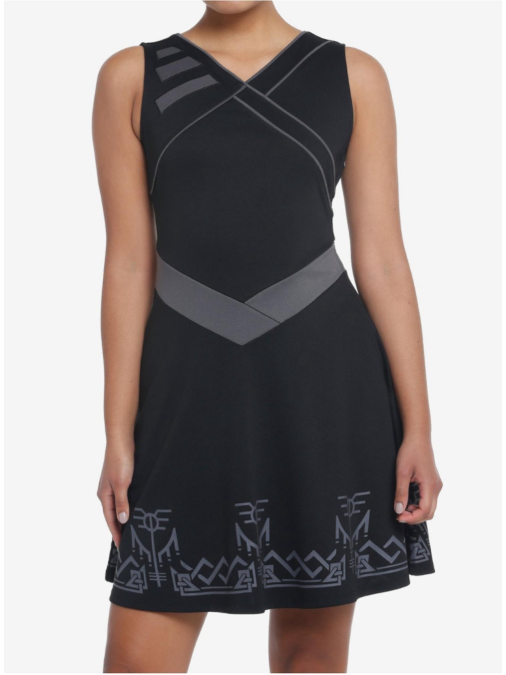 NWT Her Universe Marvel Thor Ragnarok Valkyrie Dress Skater Cosplay Medium